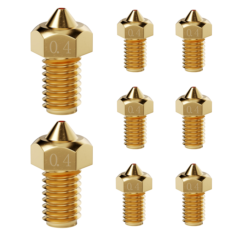 Hotend 0.4Mm - فوهات نحاسية 0.4 مم للطابعات ثلاثية