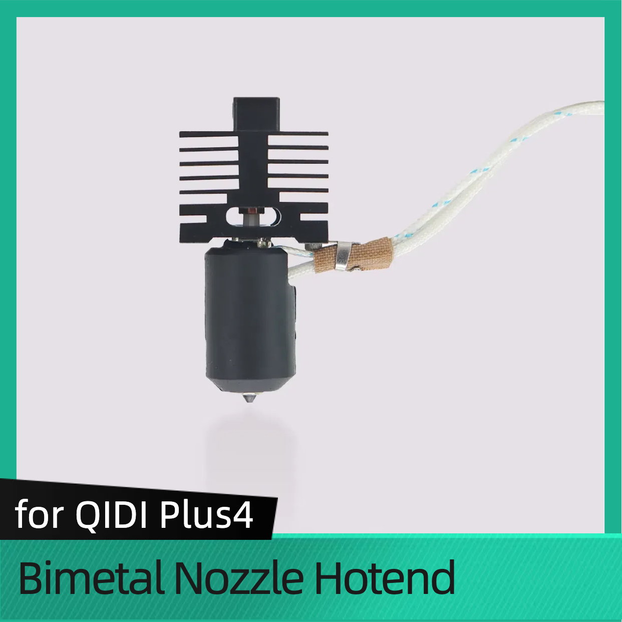 Hotend 0.4Mm - ل QiDi Plus4 ثنائية المعدن فوهة