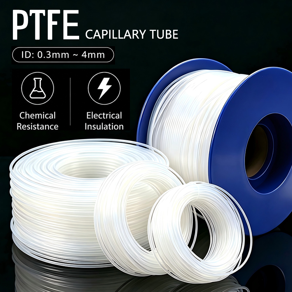 Ptfe Tube - أنبوب PTFE بطول 1-5 متر، قطر