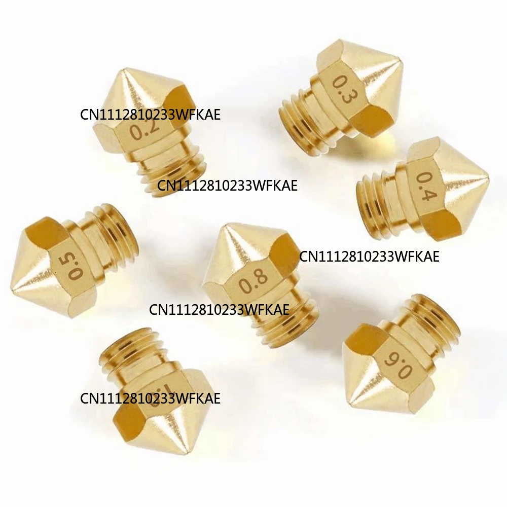 Printer Nozzle - 5 قطع فوهة طارد MK10 M6