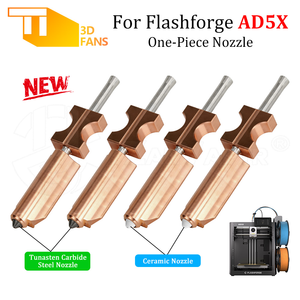 Nozzle Tungsten - مجموعة فوهات سيراميكية معدنية مطورة لطابعة
