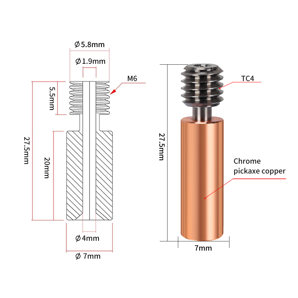 ثنائية المعدن CR10 كسر الحرارة - مراجعة Btt Skr Mini وسعره