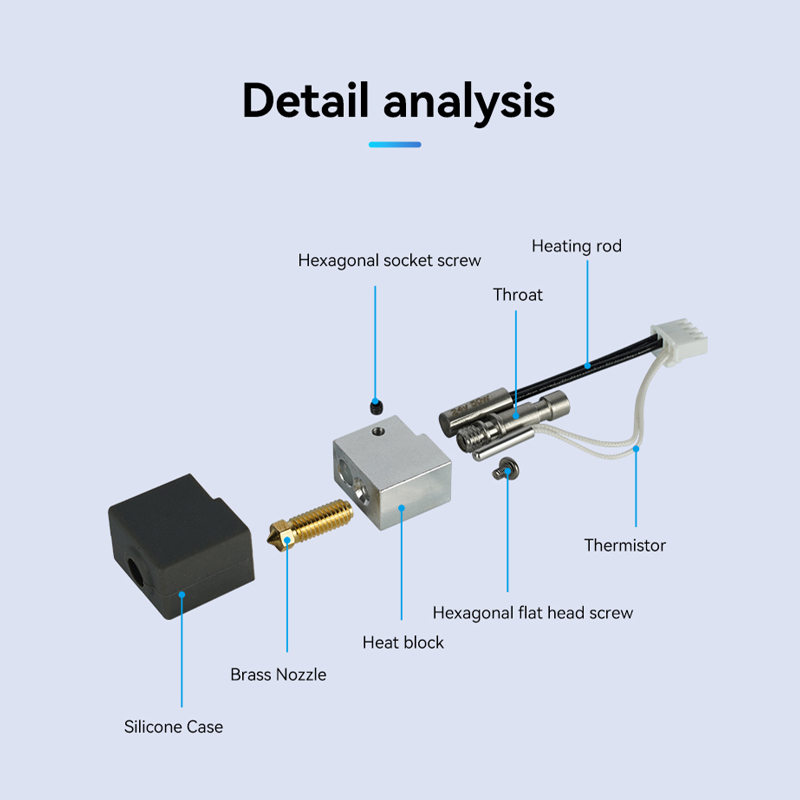 ل Anycubic كوبرا S1 Hotend كوب - مراجعة Hotend Assembly وسعره