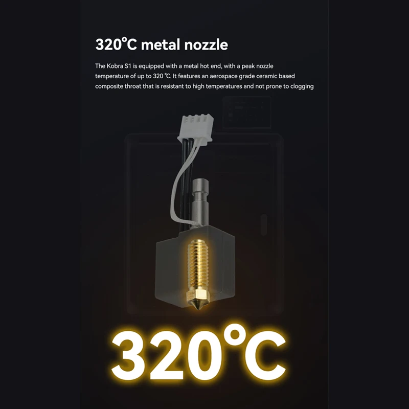 ل Anycubic كوبرا S1 Hotend كوب - مراجعة Hotend Assembly وسعره