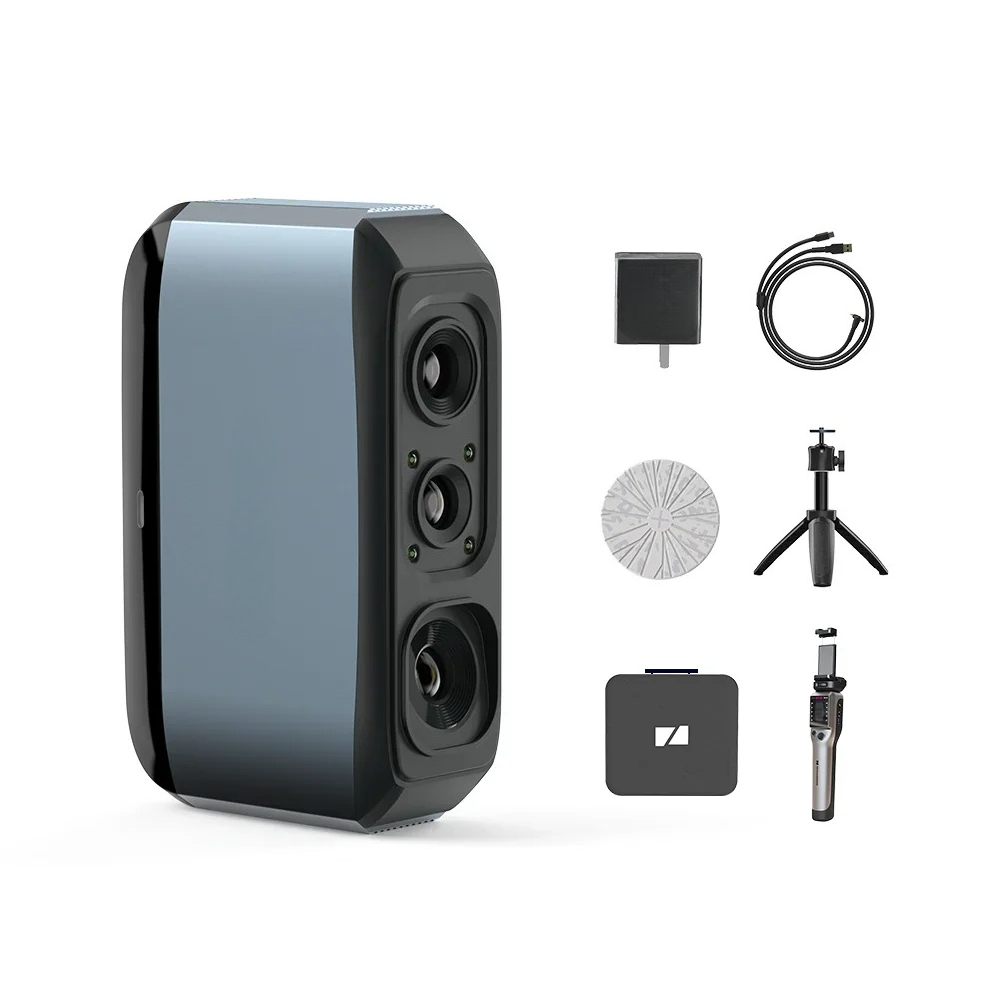 ماسح ضوئي محمول باليد يعمل بال - مراجعة Handheld 3D Scanner High Precision وسعره