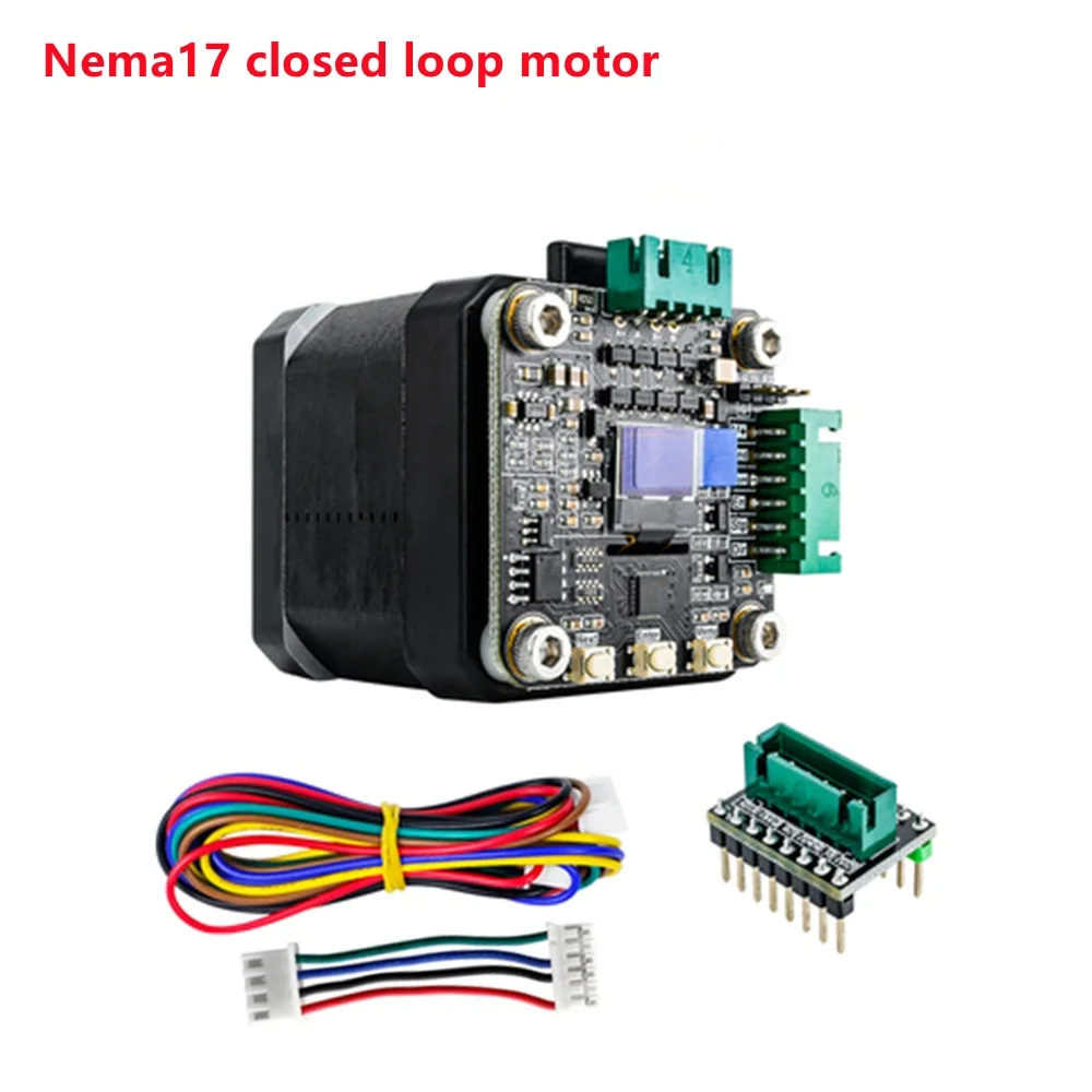 لوحة تحكم محرك خطوي MKS SERVO4 - مراجعة Closed Loop Stepper Motor Nema 17 وسعره