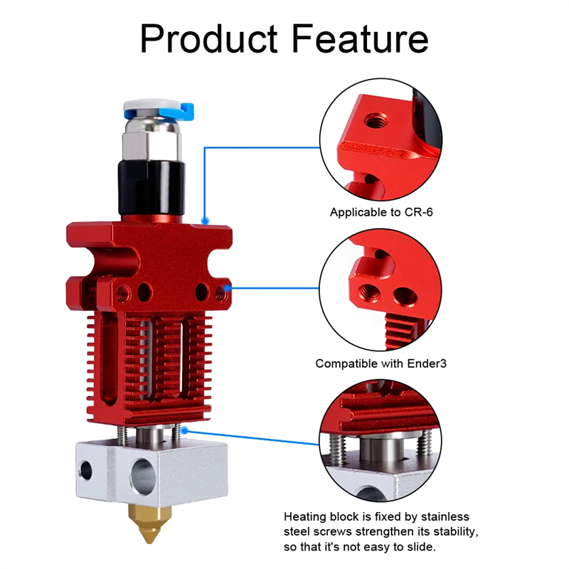 أجزاء طابعة ثلاثية الأبعاد CR6 - مراجعة Direct Drive Extruder وسعره