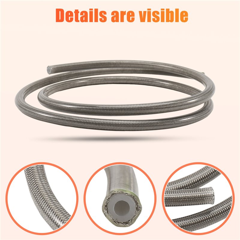 AB56-خرطوم فرامل هيدروليكي AN3 - مراجعة Ptfe Tube وسعره