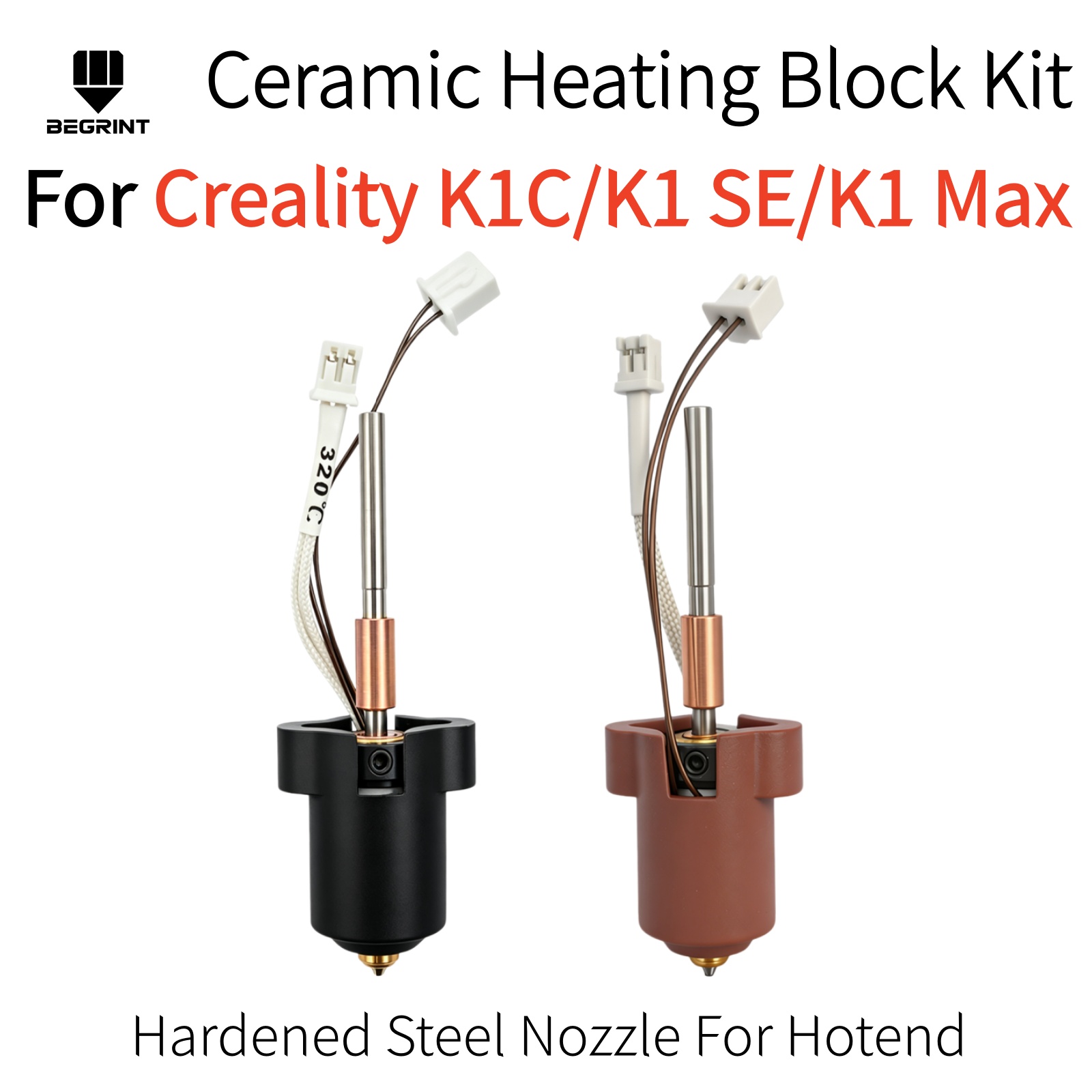 طقم هوت إند لطابعات كرياليتي K - مراجعة High Flow Ceramic Hotend وسعره