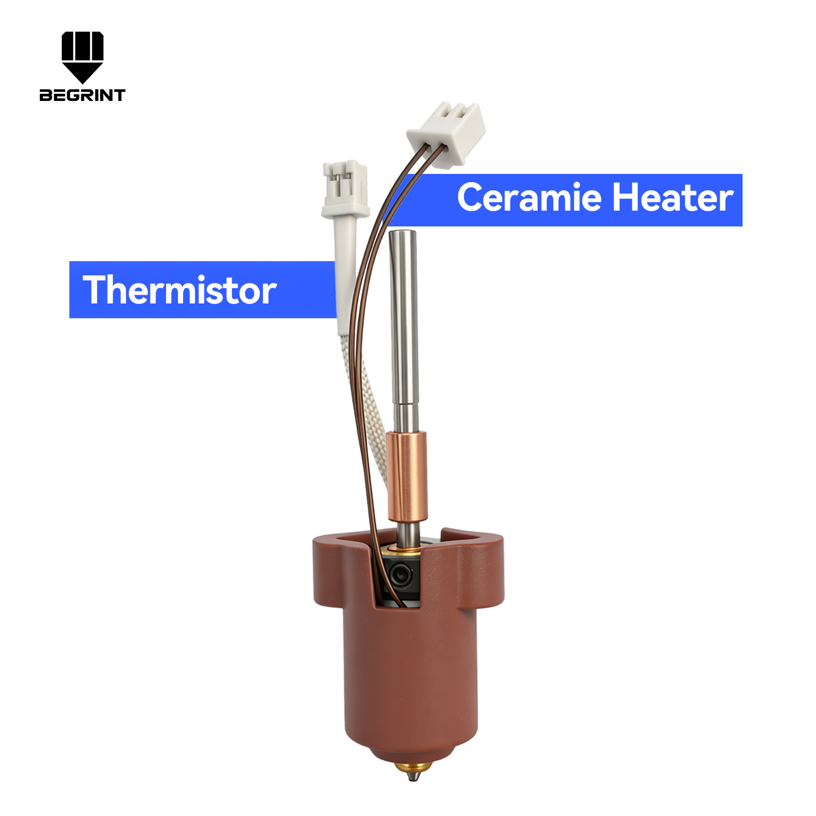 طقم هوت إند لطابعات كرياليتي K - مراجعة High Flow Ceramic Hotend وسعره