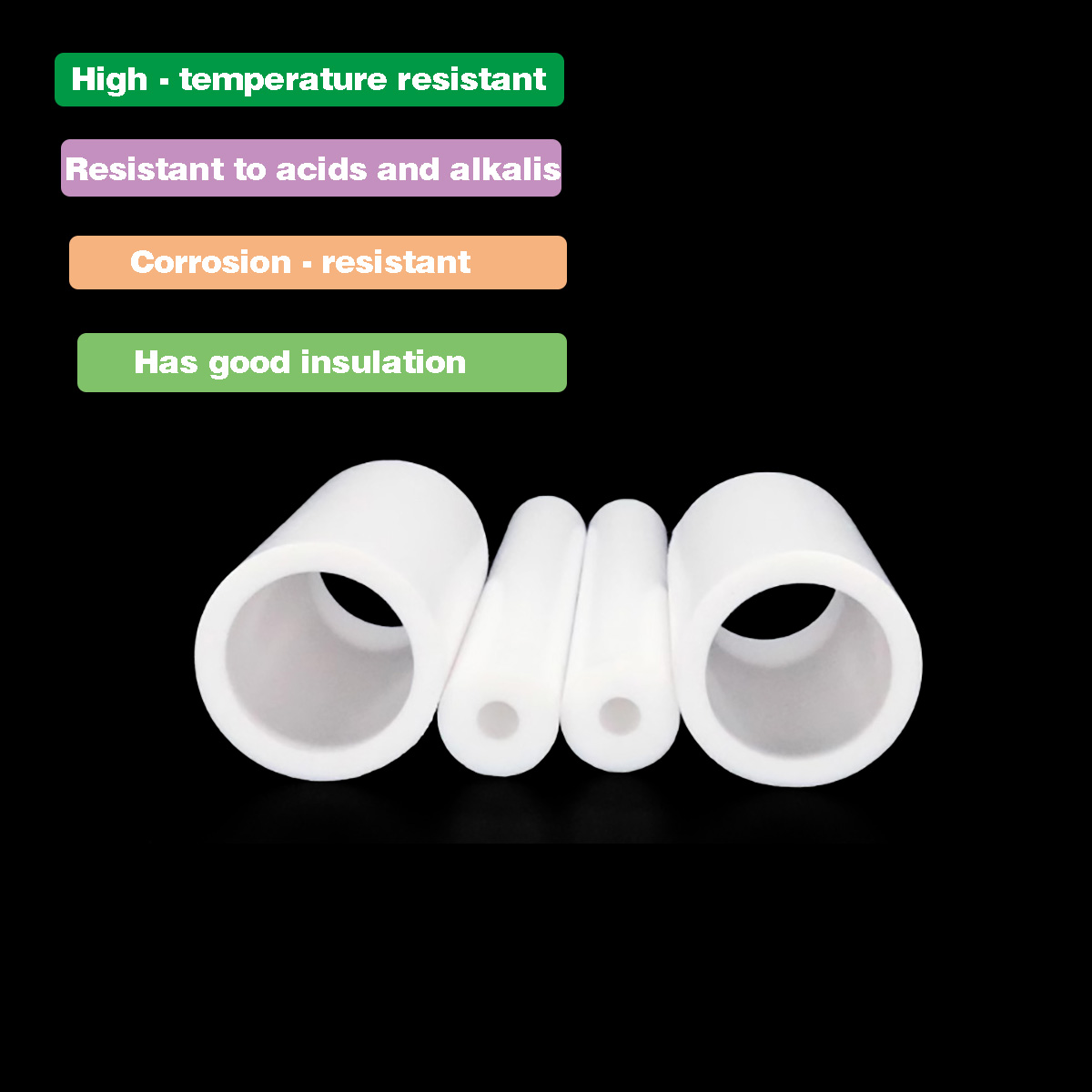 1 قطعة ID 5-20 مللي متر الأبيض - مراجعة Ptfe Tube وسعره