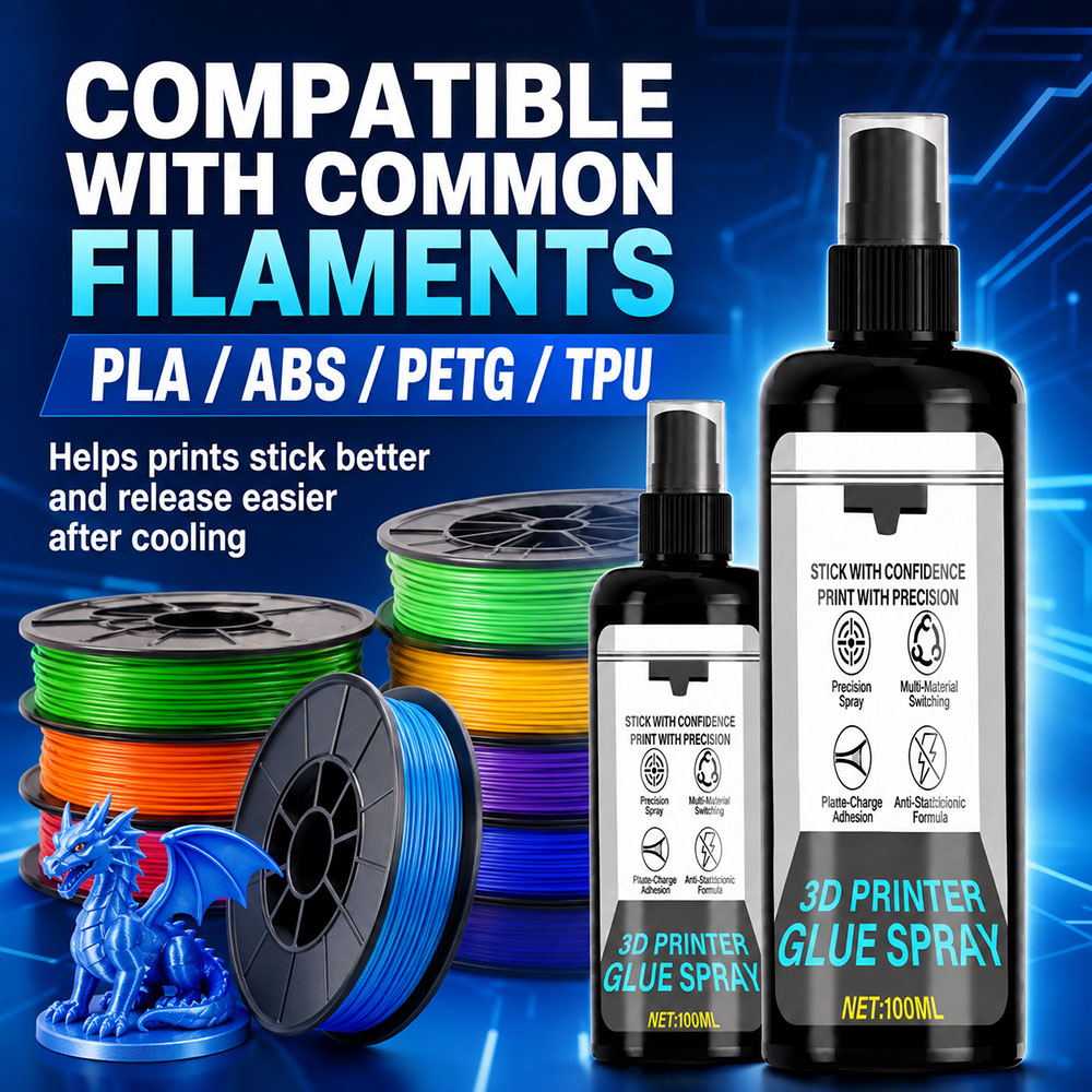 بخاخ لاصق قوي للطابعات ثلاثية  - مراجعة Petg Filament وسعره