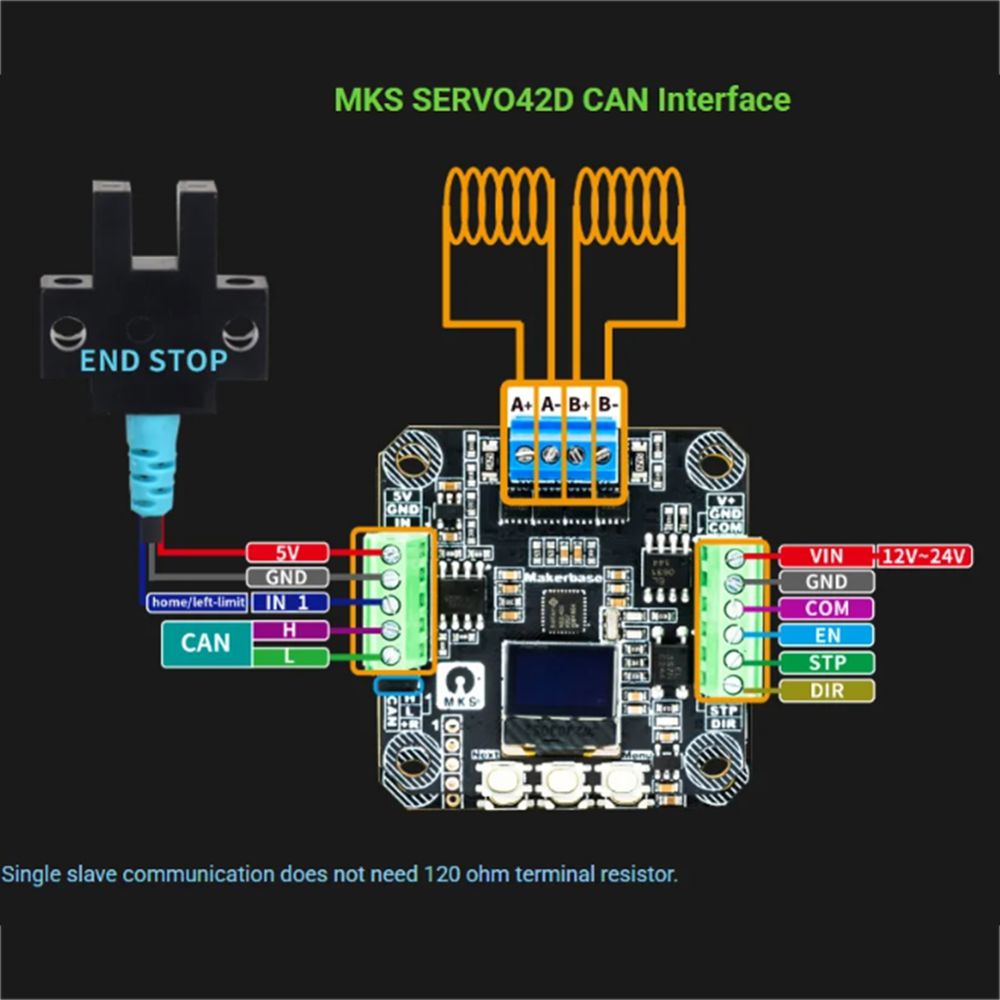 [AC18 Digital]/SERVO42D 40 CAN - مراجعة Closed Loop Stepper Motor Nema 17 وسعره