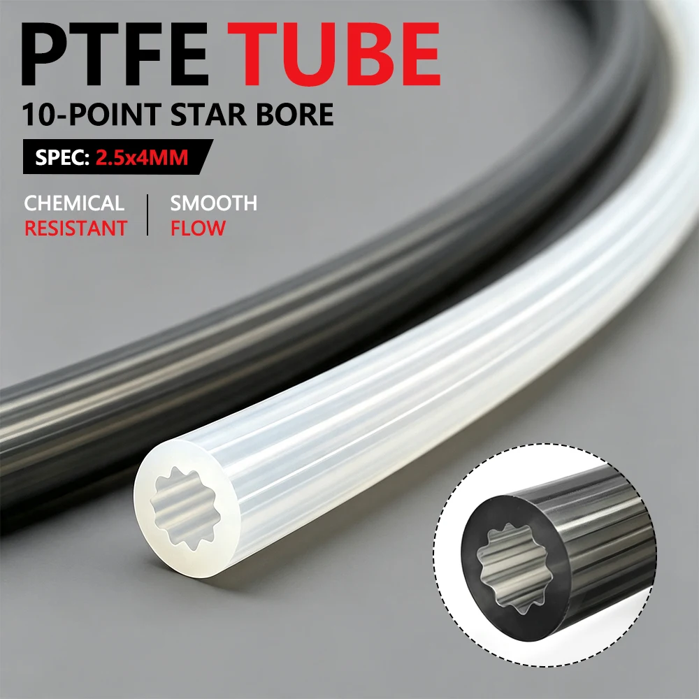 أنبوب PTFE عالي الحرارة 4x2.5  - مراجعة Ptfe Tube وسعره