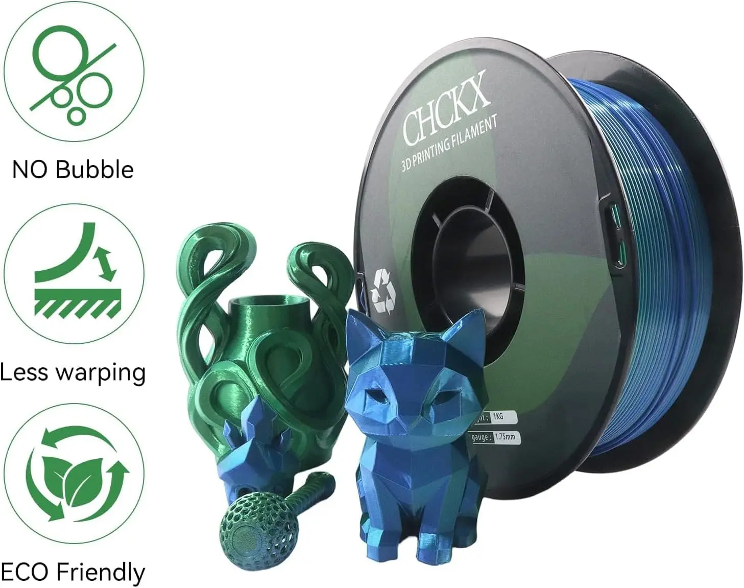 مستودع الولايات المتحدة، حزمة  - مراجعة Pla Filament وسعره