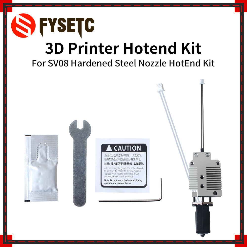طقم فوهة من الفولاذ المقوى الم - مراجعة Hotend 0.4Mm وسعره