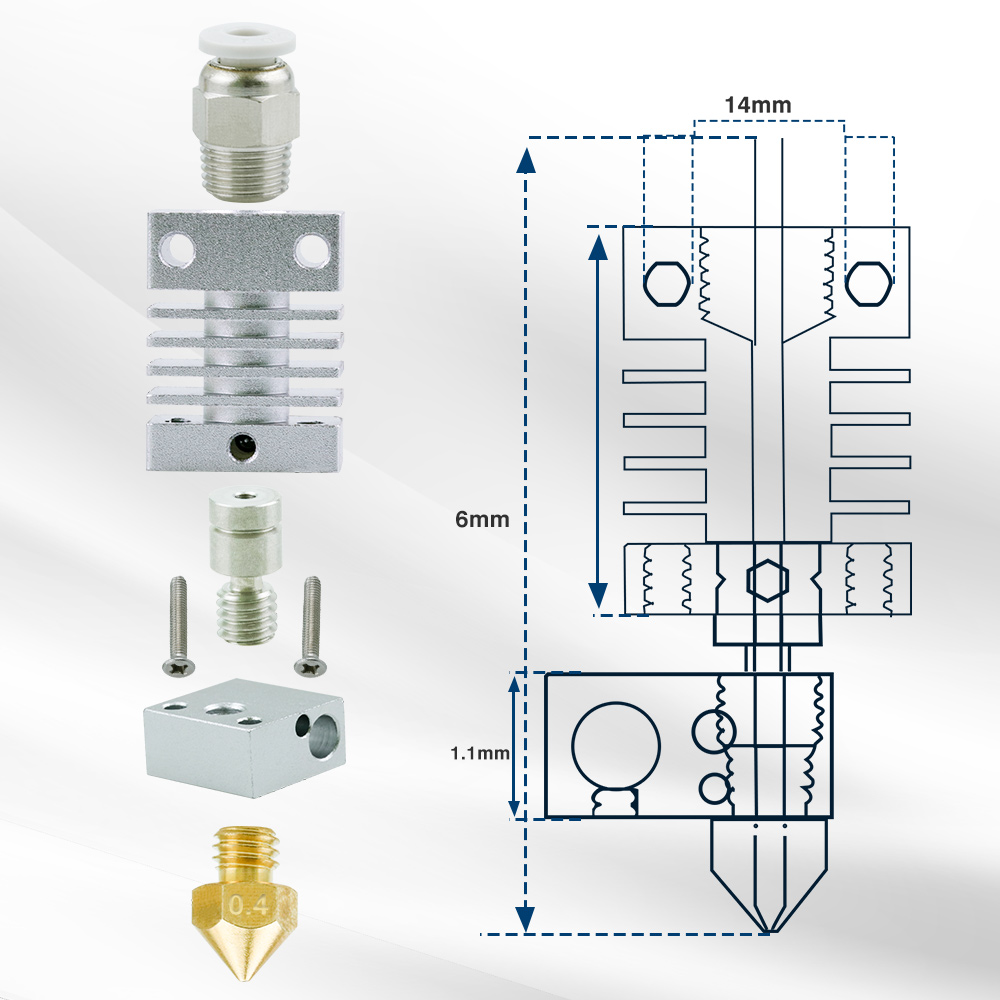 ل Creality أندر 3 CR-10 CR-10S - مراجعة Direct Drive Extruder وسعره