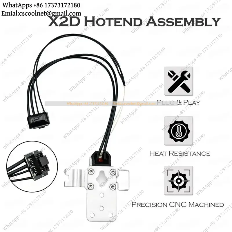 مجموعة تسخين رأس الطباعة JS02  - مراجعة Hotend Assembly وسعره