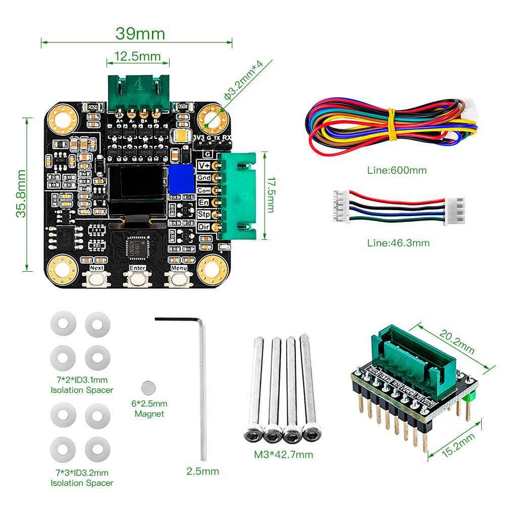 Makerbase MKS SERVO42C PCBA NE - مراجعة Mks Sgen وسعره