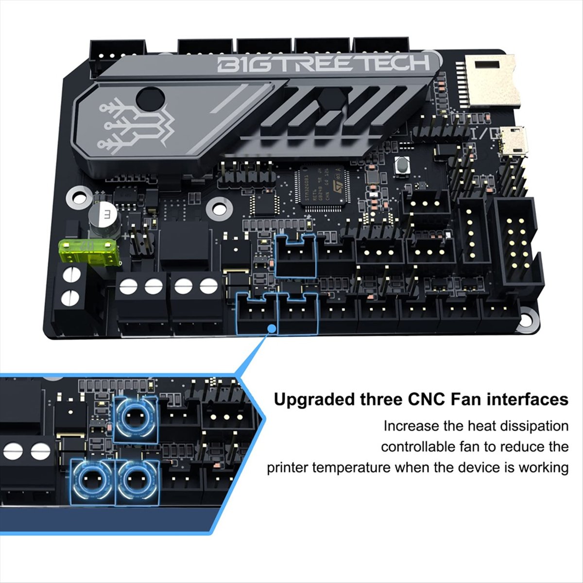 جديد SKR Mini E3 V3.0 32 بت لو - مراجعة Skr Mini E3 وسعره