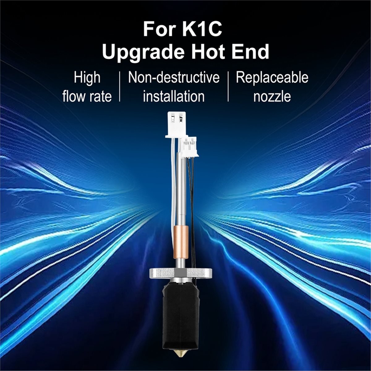 ترقية Hotend Kit لـ K1C Hotend - مراجعة Hotend Assembly وسعره