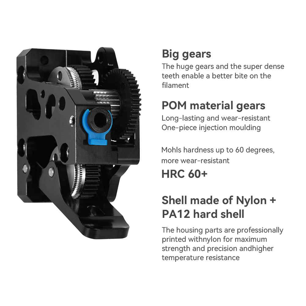 HGX LITE الطارد المزدوج والعتا - مراجعة Direct Drive Extruder وسعره