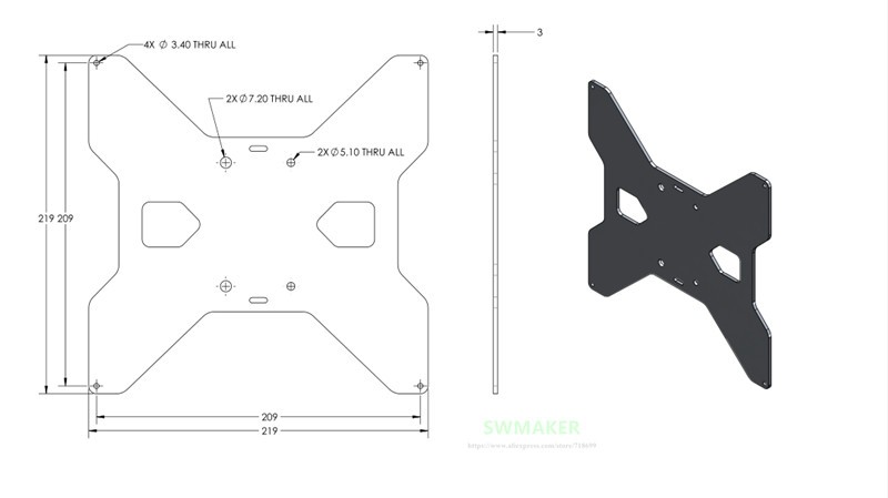 TEVO Tarantula الألومنيوم Y ال - مراجعة 3D Printer Stand وسعره