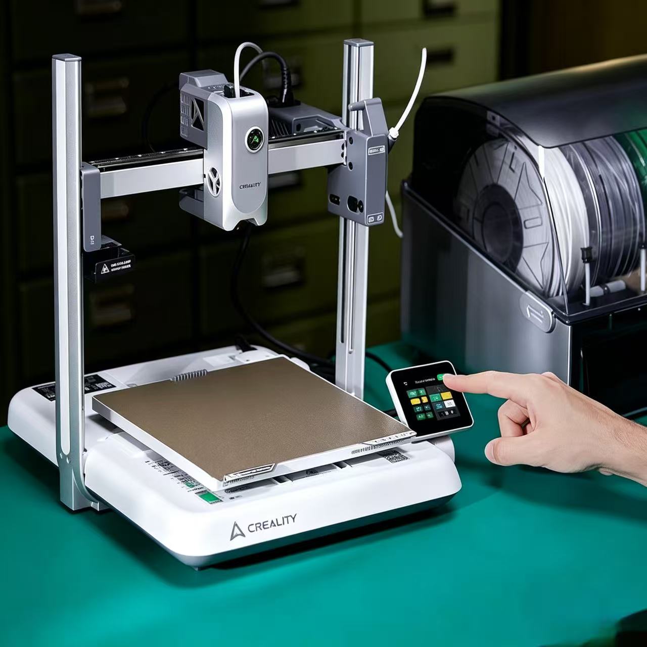طابعة كرياليتي إندر-3 V4 كومبو - مراجعة Corexy 3D Printer Kit وسعره