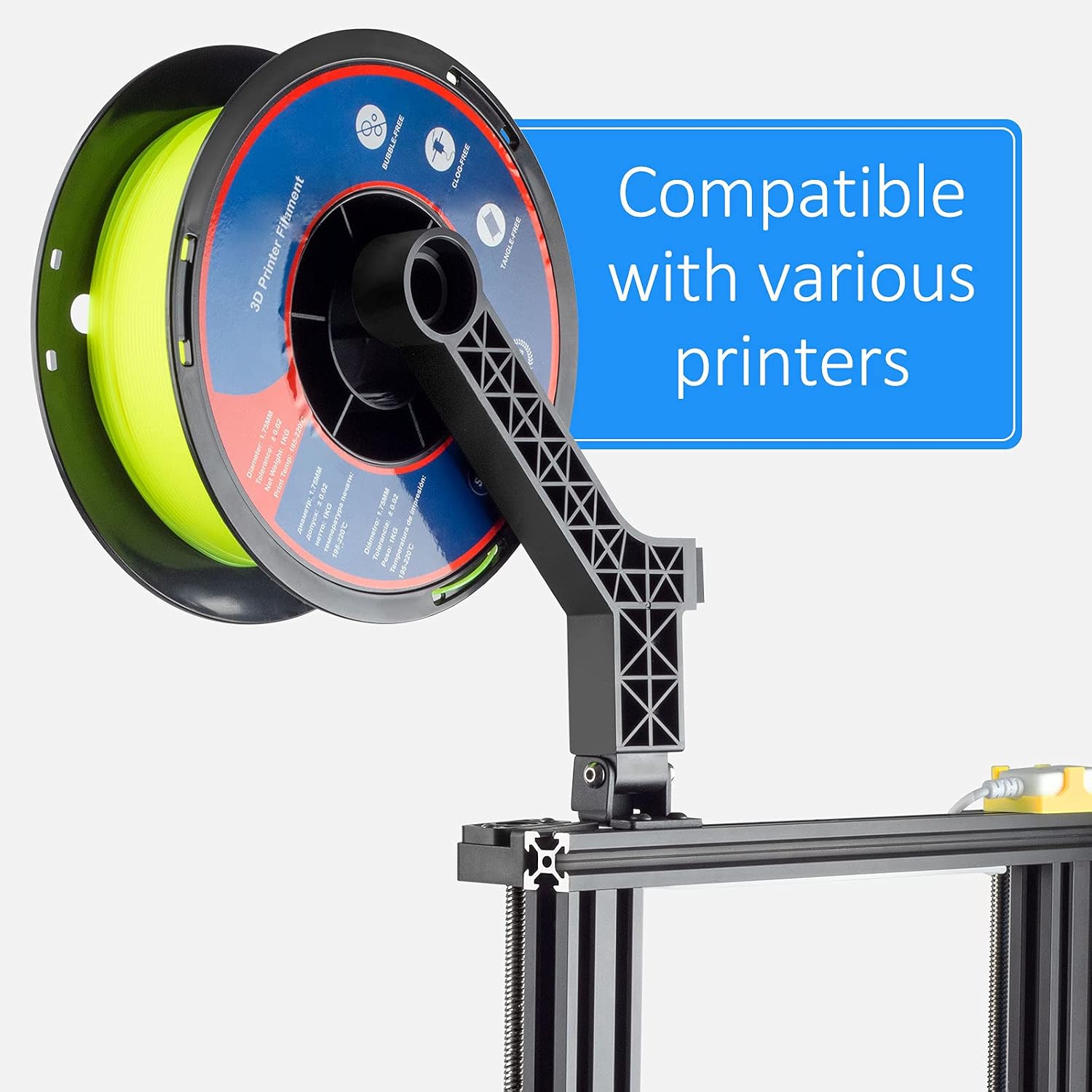 حامل بكرة خيوط طابعة Creality  - مراجعة Petg Filament وسعره