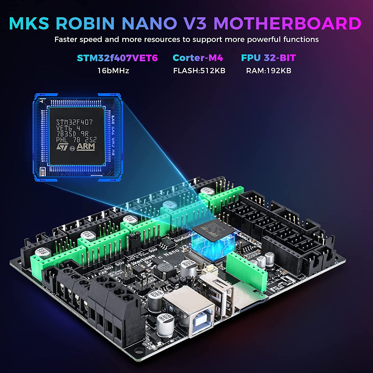 Makerbase Mks Robin Nano V3.1  - مراجعة Mks Sgen وسعره