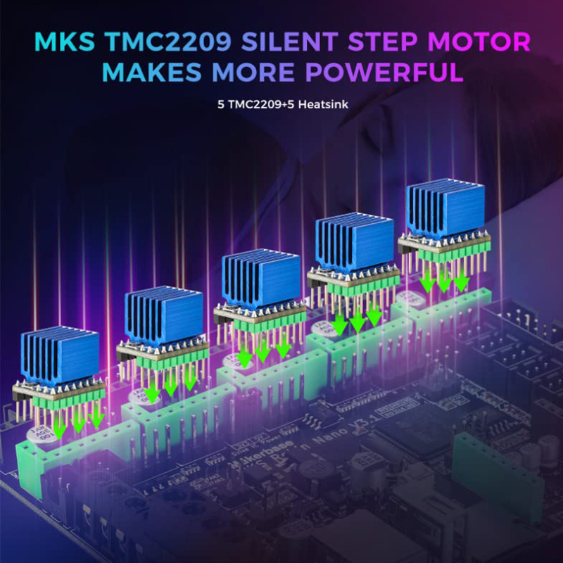 Makerbase Mks Robin Nano V3.1  - مراجعة Mks Sgen وسعره